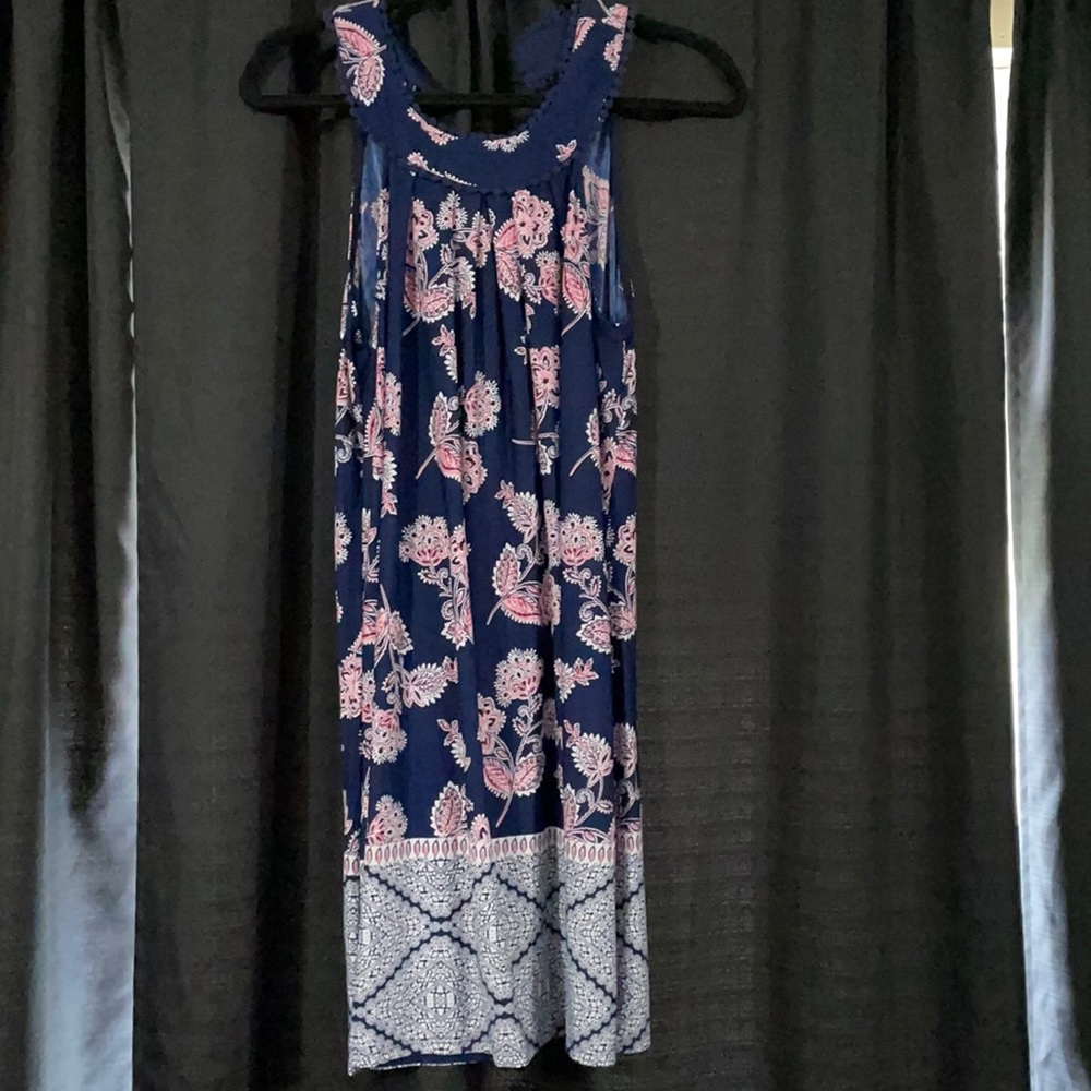 Women’s Navy and Pink dress